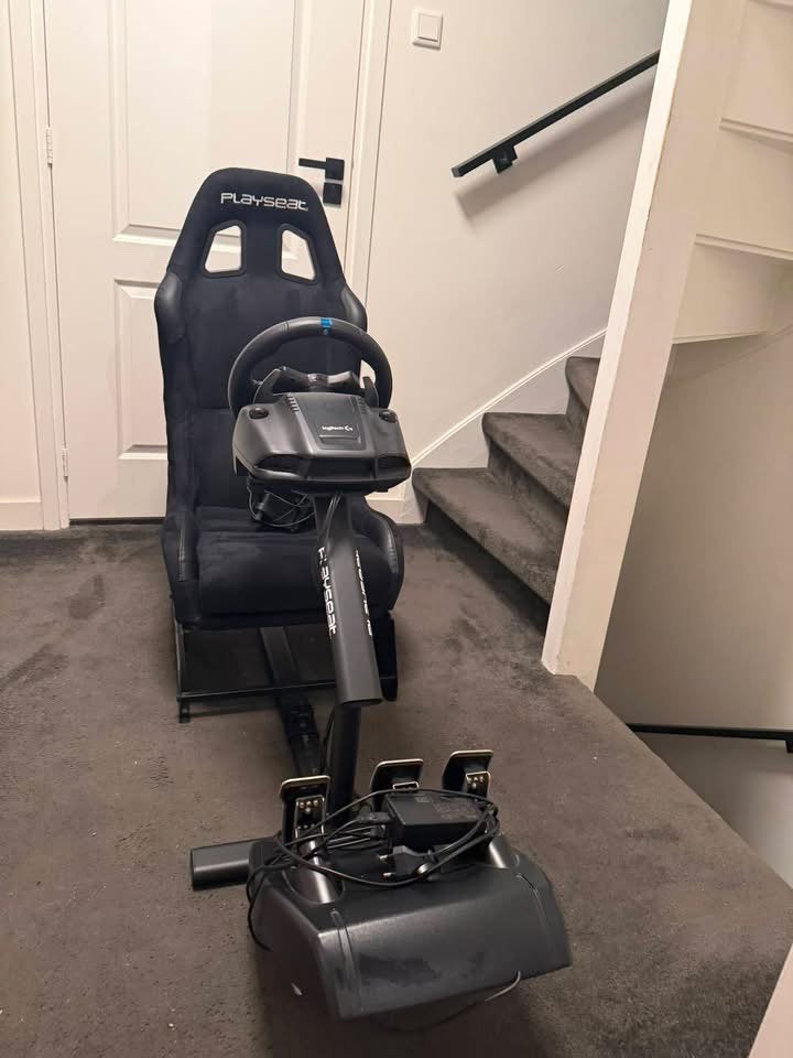Playseat + Logitech G29 + Shifter (versnellingspook), Spelcomputers en Games, Ophalen, Zo goed als nieuw, Playseat of Racestoel