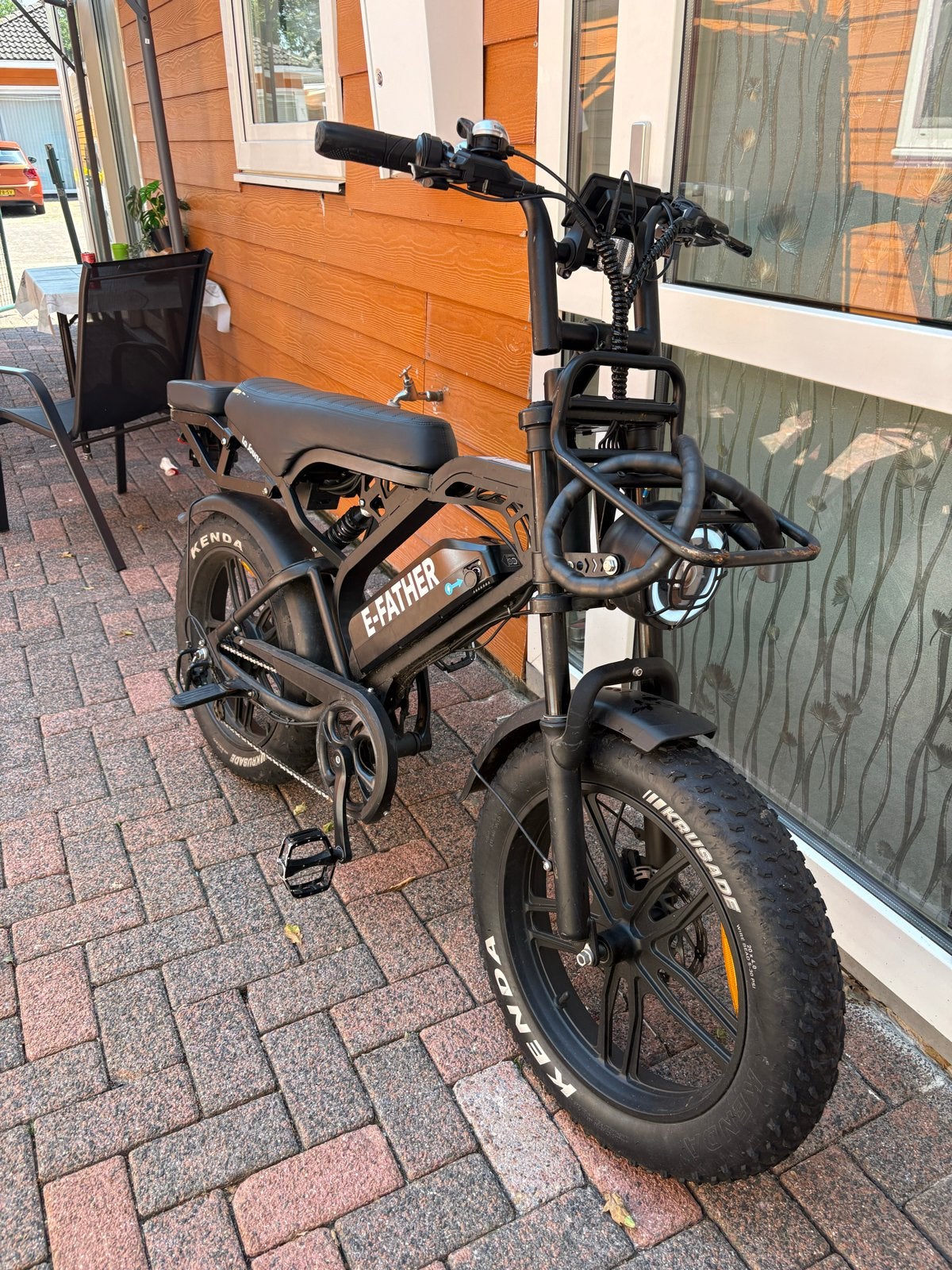 E-Father V20 Pro Fatbike, Zo goed als nieuw, Minder dan 47 cm, 50 km per accu of meer, Ophalen