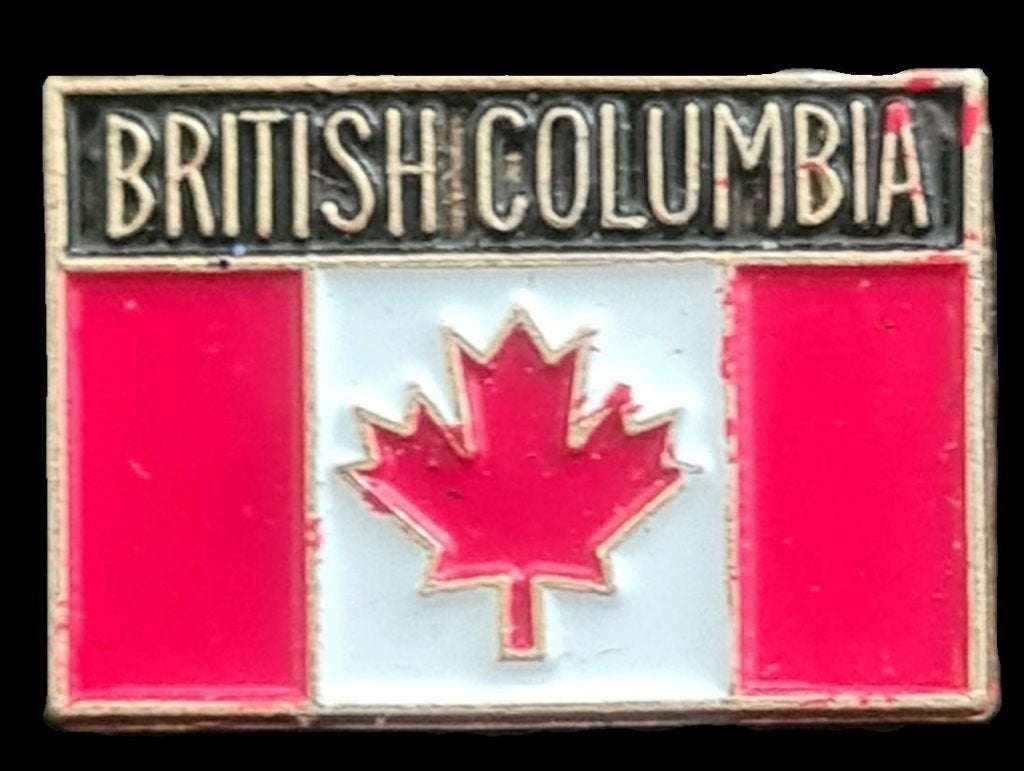 Canada- Britisch Columbia pin, Verzamelen, Speldjes, Pins en Buttons, Verzenden, Nieuw, Stad of Land, Speldje of Pin
