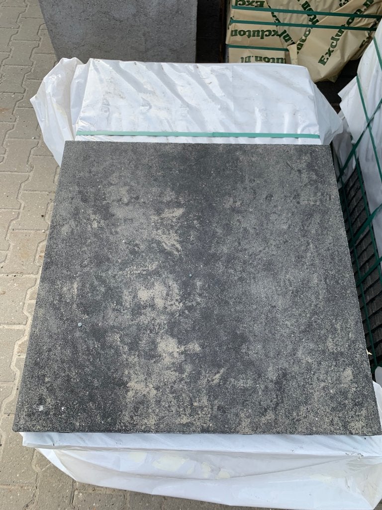 Terrastegel Piastrella 60x60x4 cm Grafito geimpreg. - J&W 4, Tuin en Terras, Ophalen, Nieuw, 10 m² of meer, Nvt