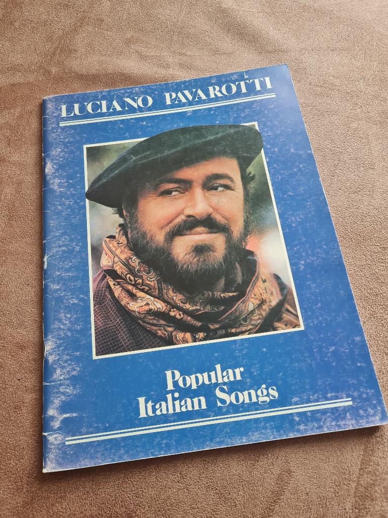 Bladmuziek Luciano Pavarotti, Muziek en Instrumenten, Bladmuziek, Gebruikt, Klassiek, Ophalen of Verzenden, Artiest of Componist