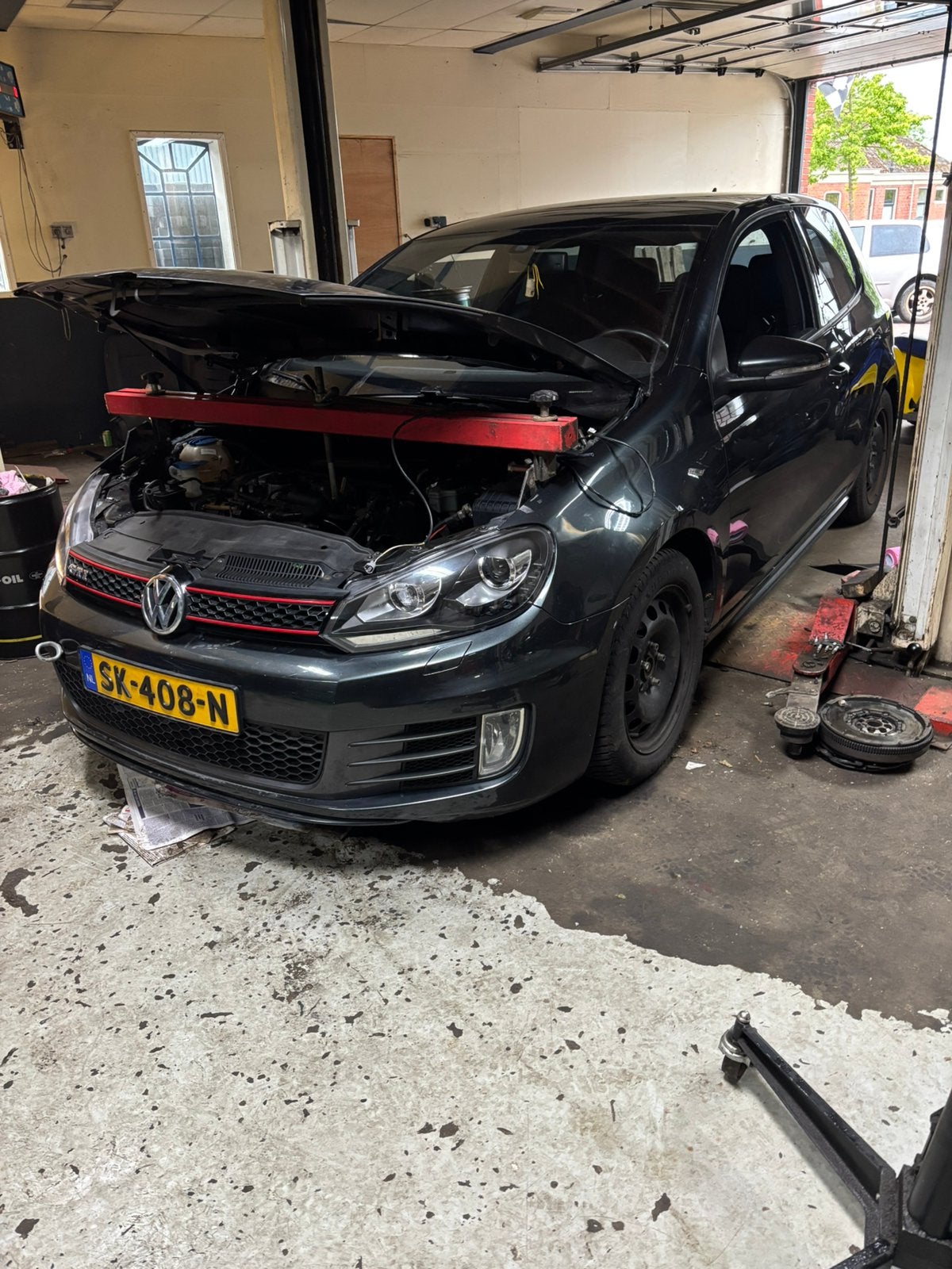 Golf 6 gti 2011 in onderdelel la9w, Ophalen, Gebruikt