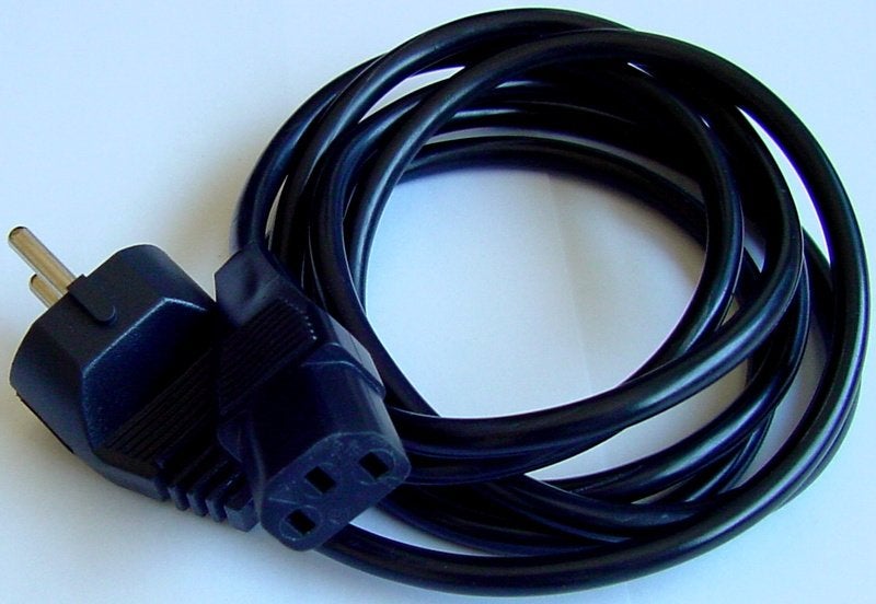Stroomkabel Voor PC, Printer, Monitor, Laptop-adapter, Vanaf, Ophalen, Zo goed als nieuw