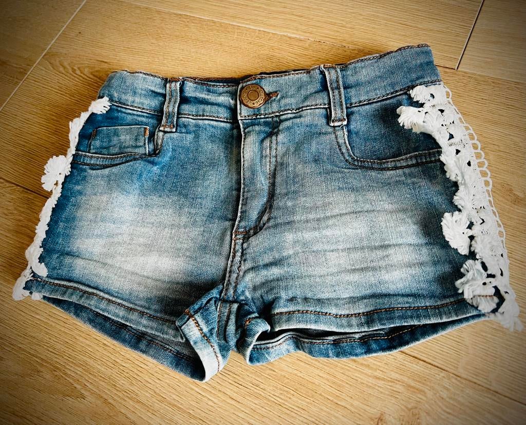 Jeanshort DJ Dutch Jeans maat 134, Ophalen of Verzenden, Zo goed als nieuw, Jongen, Broek