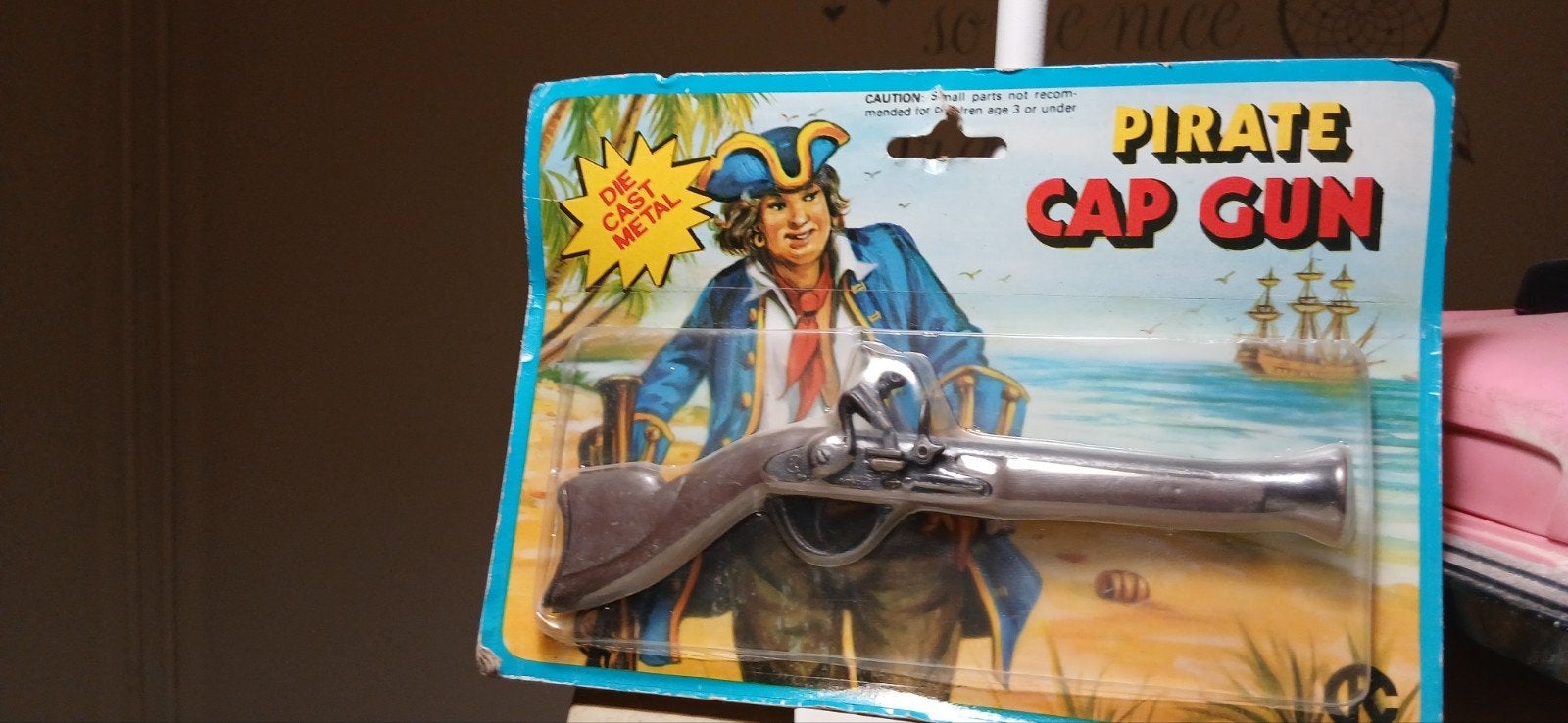 Vintage Die-Cast Model Jaren '70 - Pirate Cap Gun, Ophalen of Verzenden