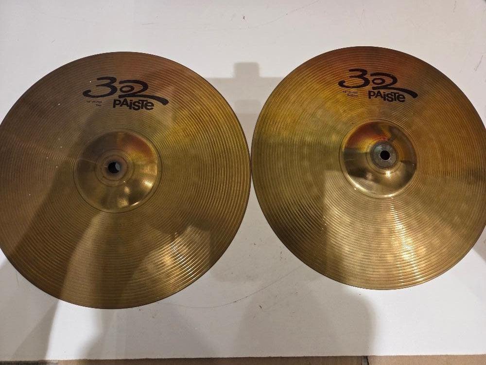 Set Paiste 302 hihats 14 inch, Ophalen, Gebruikt, Overige merken