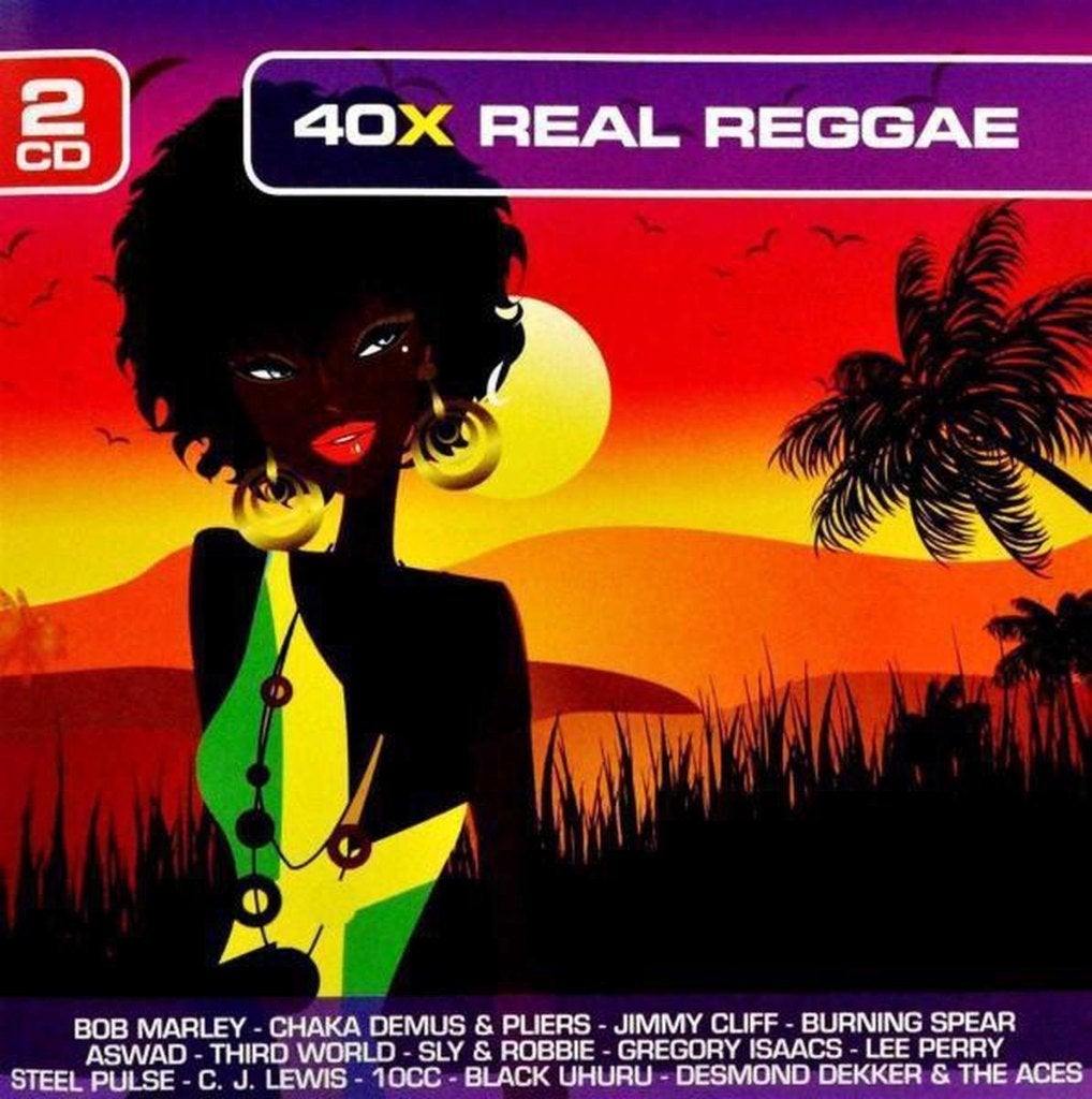 dubbel Pop / Reggae C.D. (2010) 40 x Real Reggae, Inclusief boekje, Gebruikt, Reggae, Ophalen of Verzenden