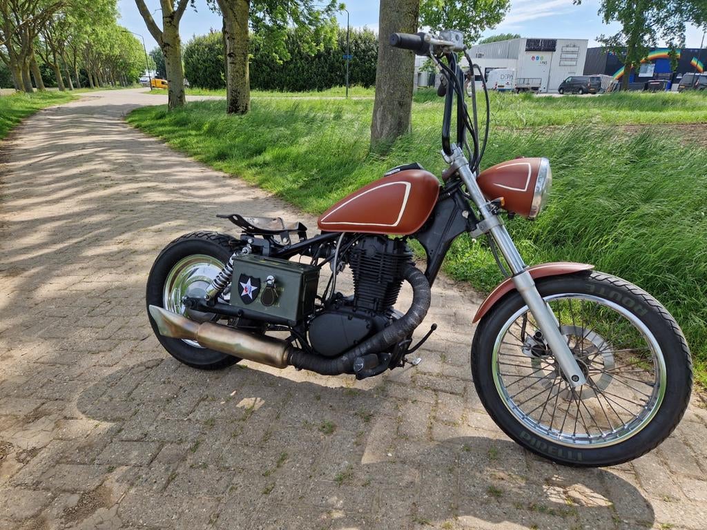Suzuki ls 650 savage custom build., Motoren, Motoren | Suzuki, Chopper, Gebruikt, Particulier, Minimaal motorrijbewijs A2