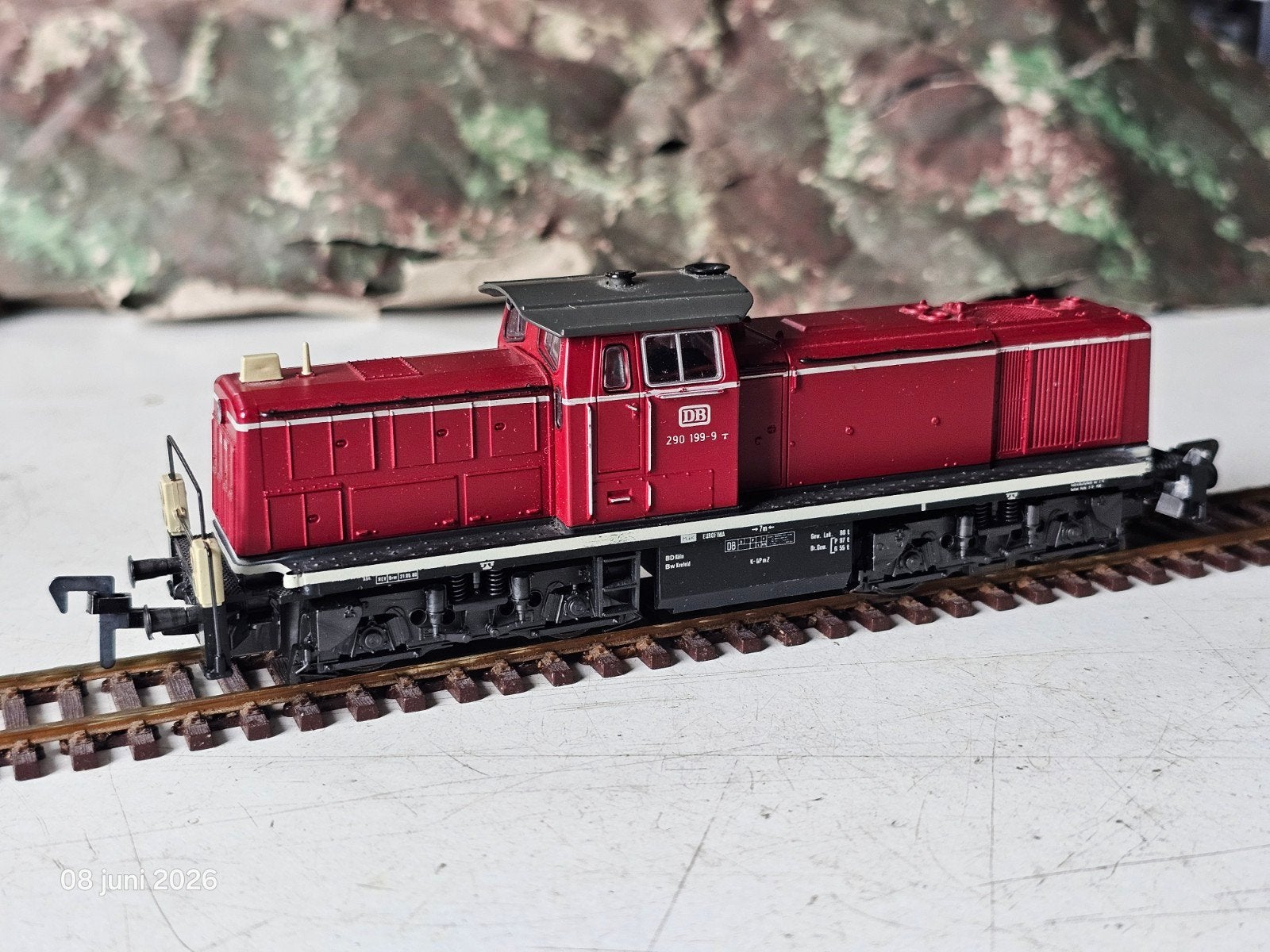 Roco H0 Diesellocomotief DB 290 199-9, Ophalen of Verzenden