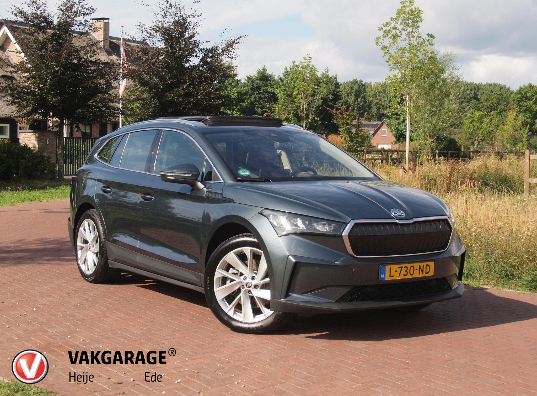 Skoda Enyaq iV 80 | Panoramadak | Camera | Sfeerverlichting, Automaat, Dealer onderhouden, Achterwielaandrijving, Gebruikt
