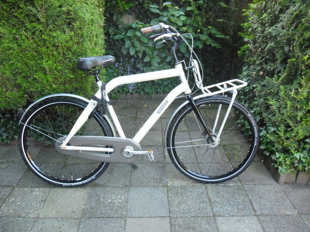 Te koop zeer goede Cortina Herenfiets., Versnellingen, Zo goed als nieuw, 57 tot 61 cm, Trommelrem