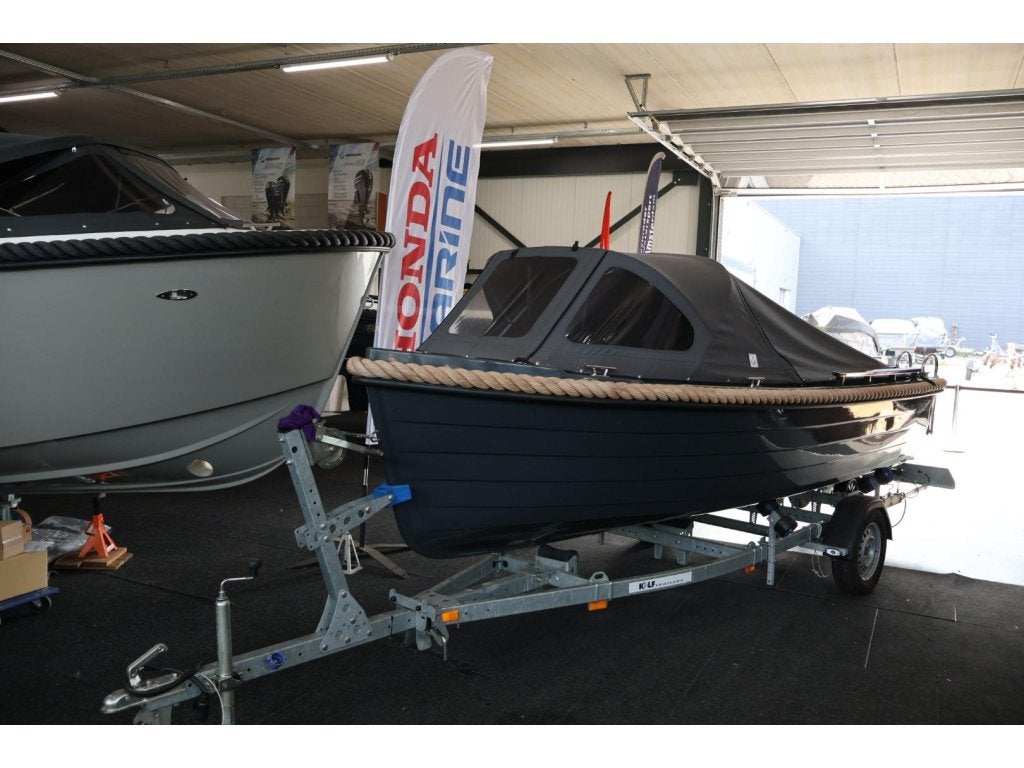 SilverYacht 495 met Honda 15PK, Overige typen, Niet ingevuld, 5 m, Zo goed als nieuw