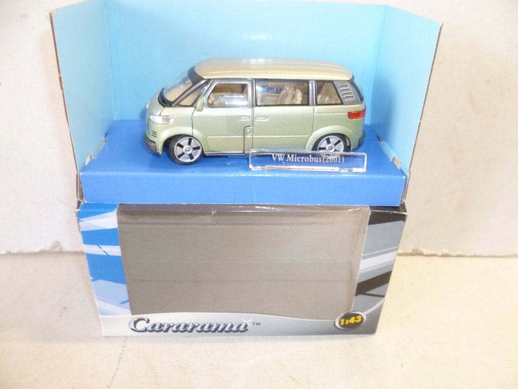 Cararama Volkswagen Microbus 2001 nieuw in doos 1:43 auto, Ophalen of Verzenden, Nieuw, Auto, Overige merken