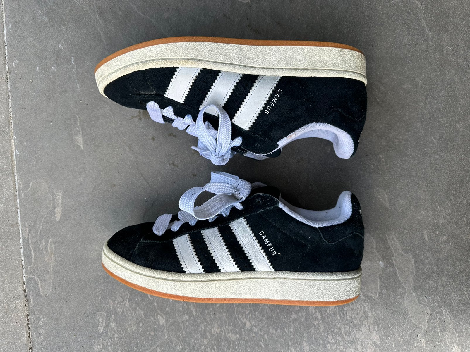 ❣️Adidas campus 00s sneakers - maat 38 2/3, Kleding | Dames, Verzenden, Gedragen, Zwart, Sneakers of Gympen