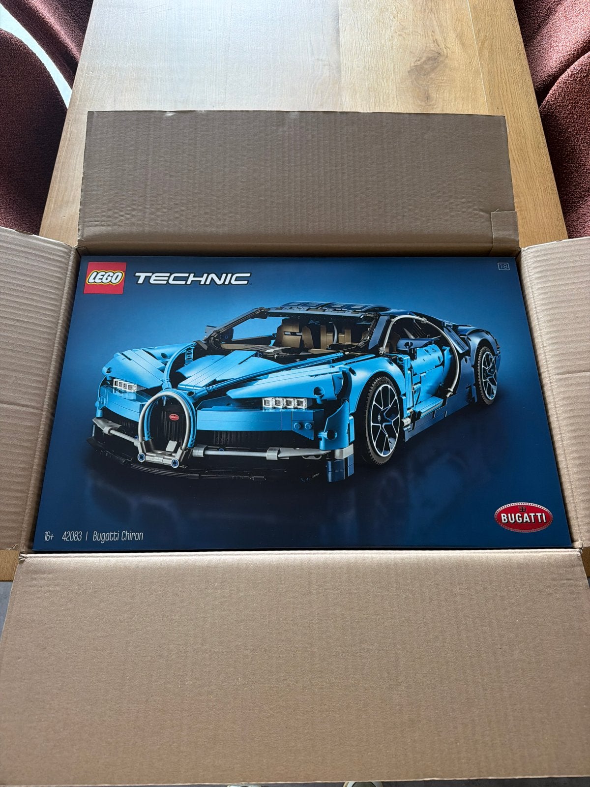 LEGO Technic Bugatti Chiron 42083 - Nieuw in doos, Ophalen, Nieuw, Overige merken