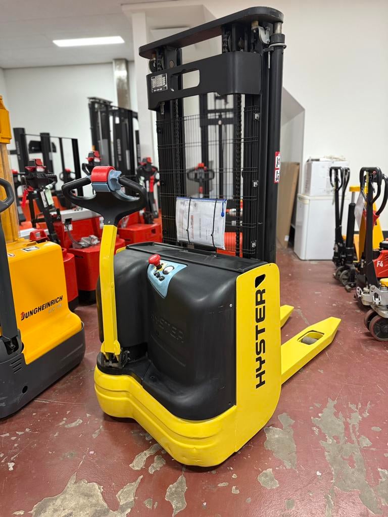 HYSTER S1.0 BJ2009 350UUR 1000KG DUPLO 2.80M NETTE MACHINE, Ophalen of Verzenden, Zo goed als nieuw