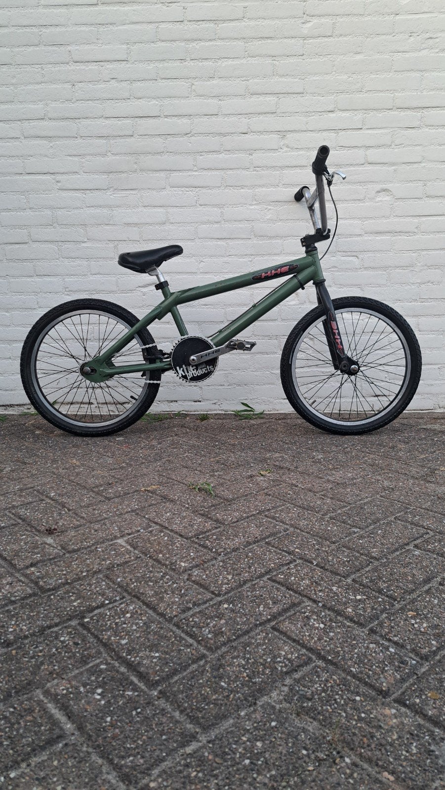 KHE Dirty Harry BMX 20 inch 4130 CrMo – jaren 90 mid-school, Fietsen en Brommers, Fietsen | Crossfietsen en BMX, Ophalen, Gebruikt