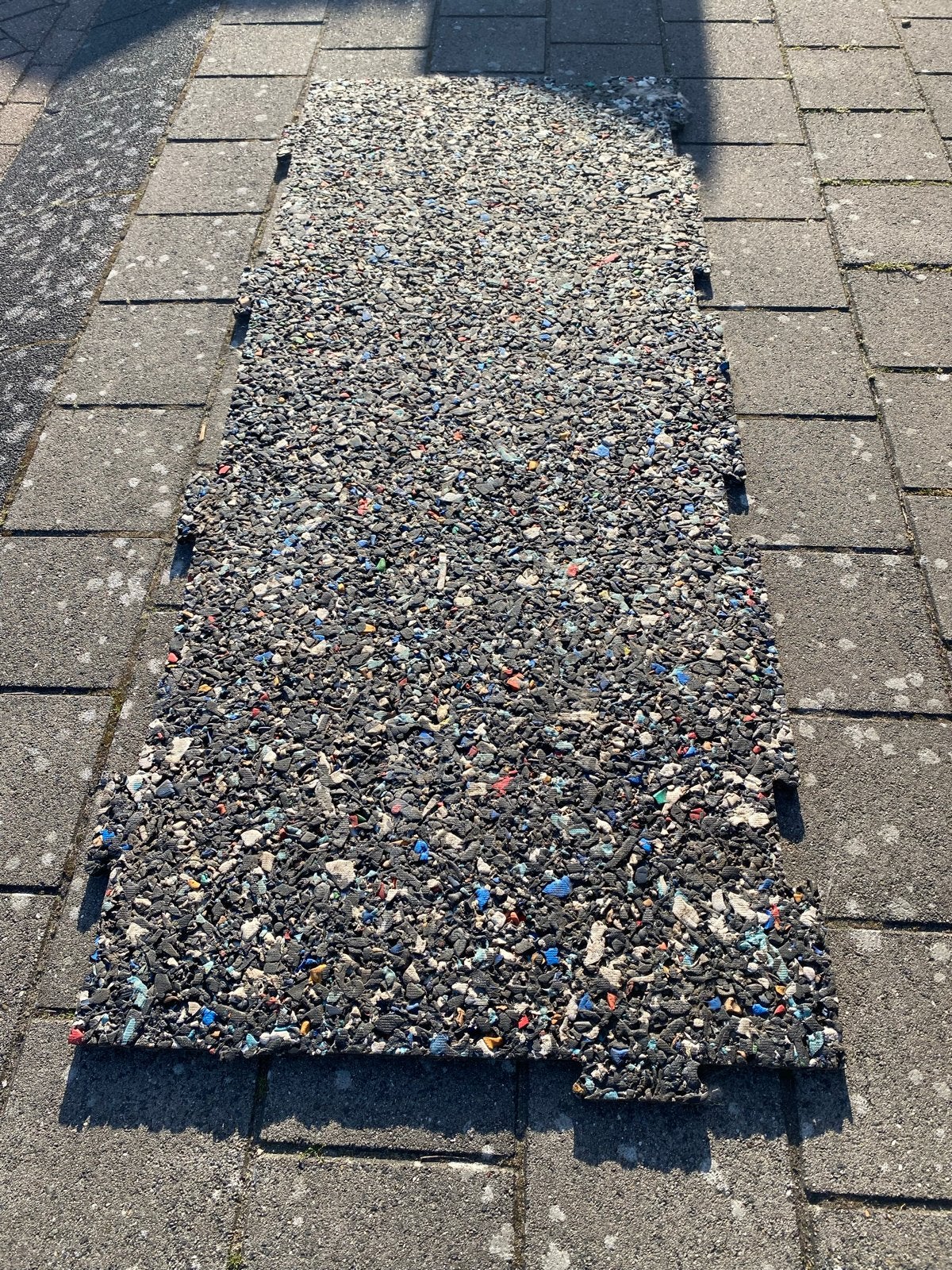 Valdemping onder kunstgras - Veilig en duurzaam, Tuin en Terras, Ophalen, Gebruikt