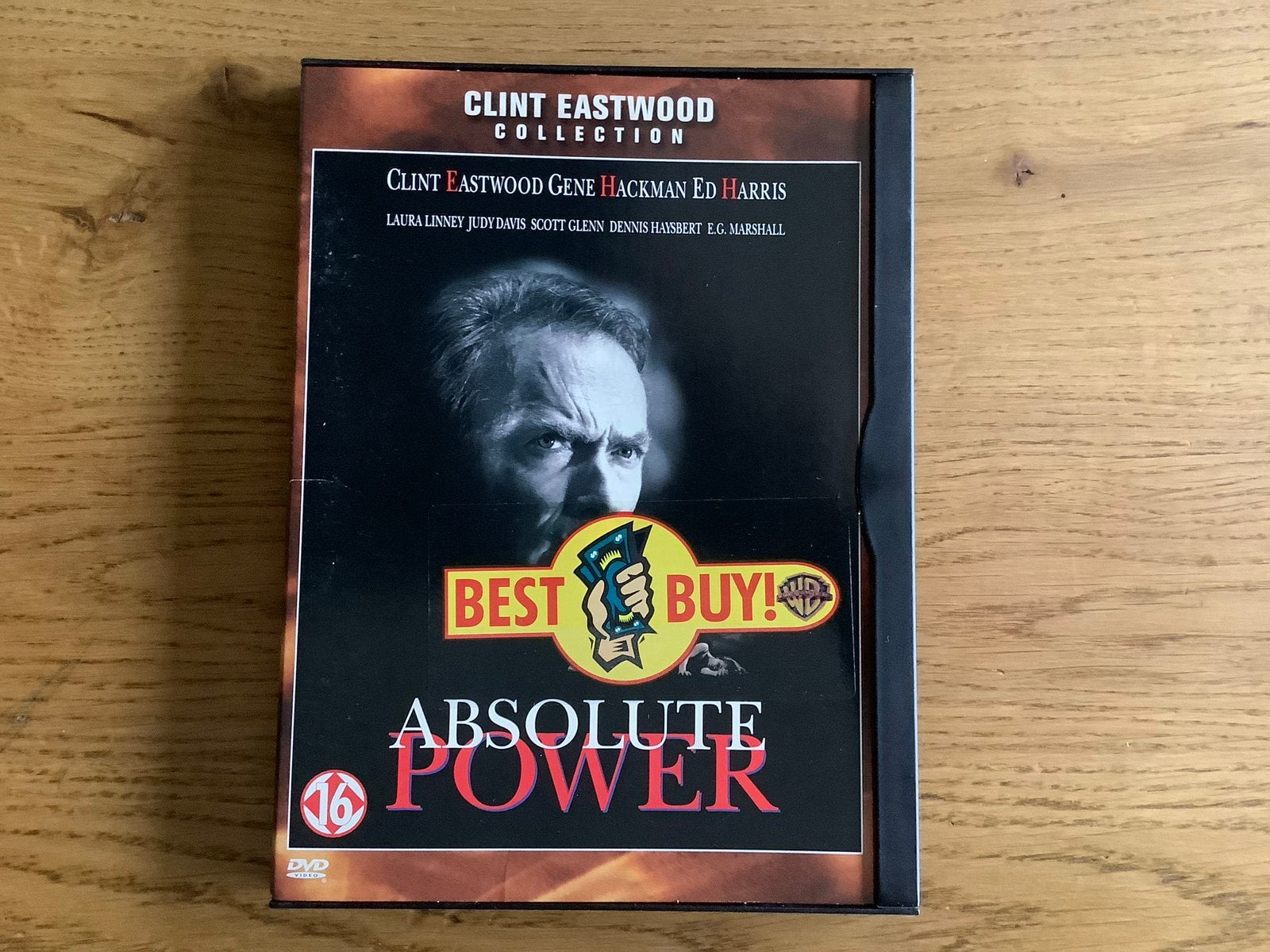 5). Absolute Power - met o.a. Gene Hackman & Clint Eastwood., Cd's en Dvd's, Vanaf 12 jaar, Ophalen of Verzenden, Zo goed als nieuw