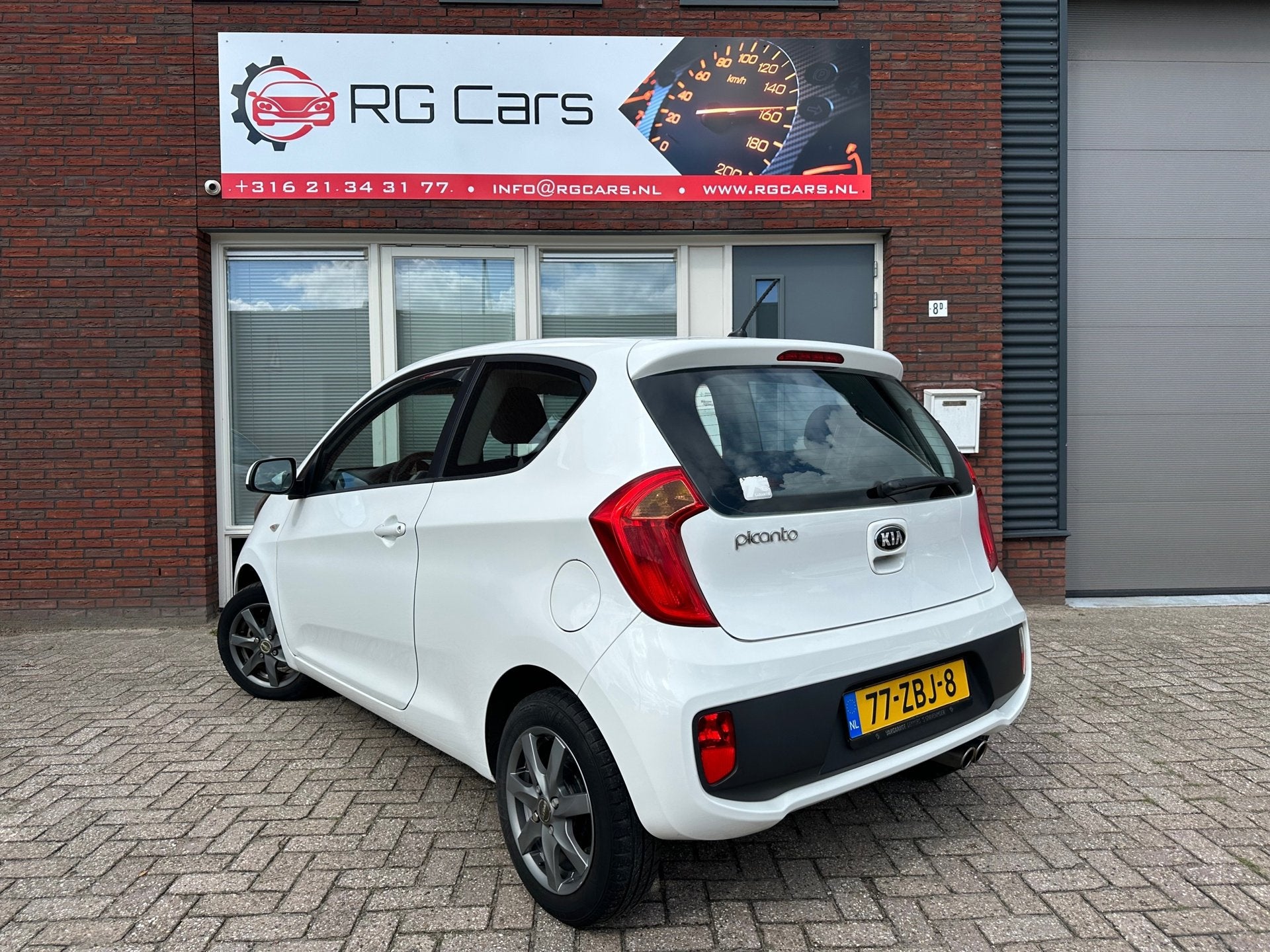 Kia Picanto 1.0 CVVT Comfort Pack / 1e Eig / Dealer / Airco, Auto's, Voorwielaandrijving, Euro 5, Stof, Gebruikt