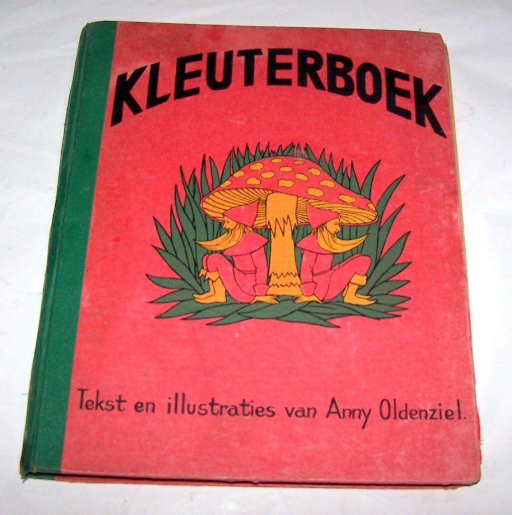 Kleuterboek-Vintage zeldzame uitgave uit 1934-Anny Oldenziel, Ophalen of Verzenden, Anny Oldenziel