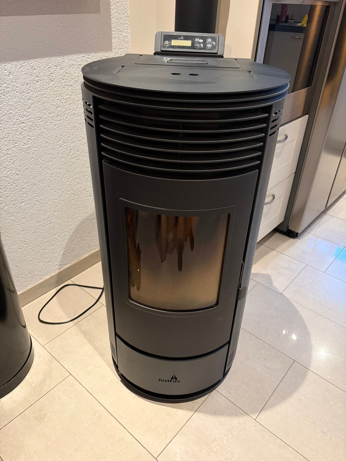 Mooie bijna nieuwe pallet kachel te koop, Huis en Inrichting, Ophalen, Zo goed als nieuw, Overige brandstoffen, Pelletkachel