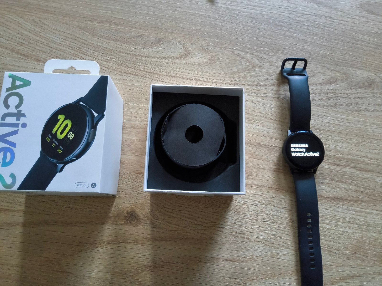 Samsung Galaxy Watch Active2 - Zwart.40mm, Zwart, Ophalen of Verzenden, Zo goed als nieuw, Samsung