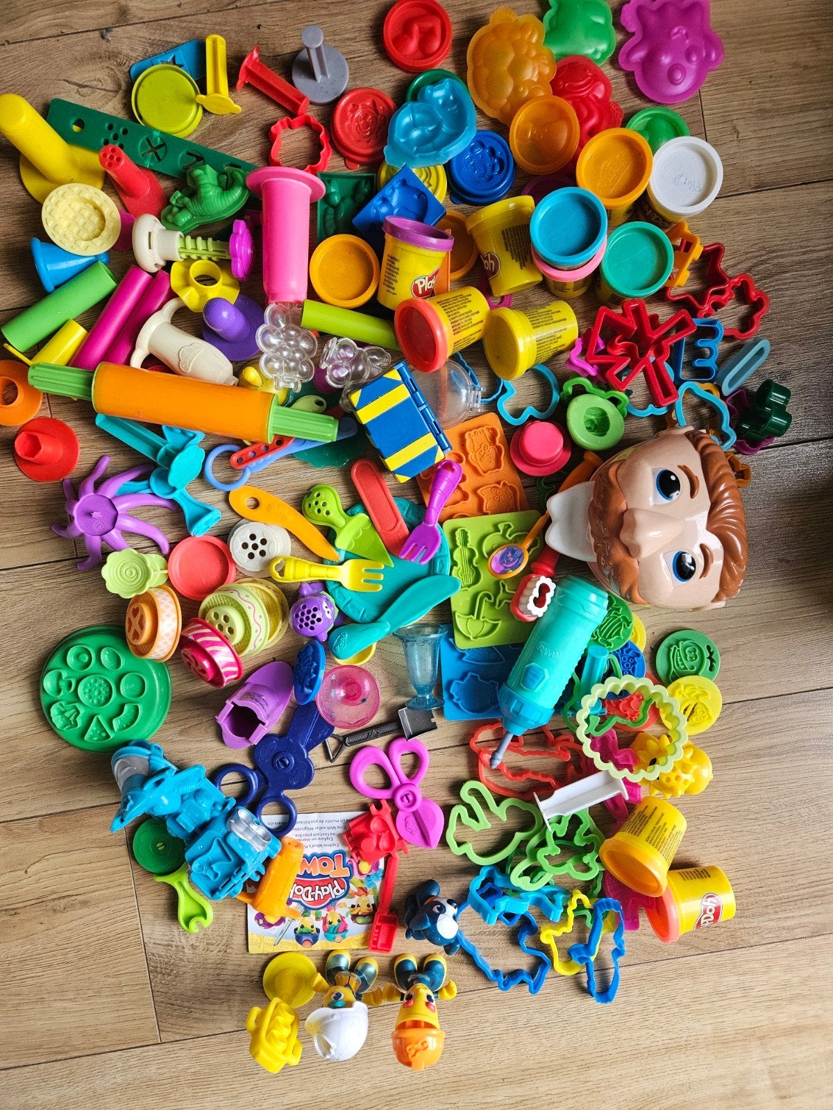 playdoh klei spulletjes, Ophalen