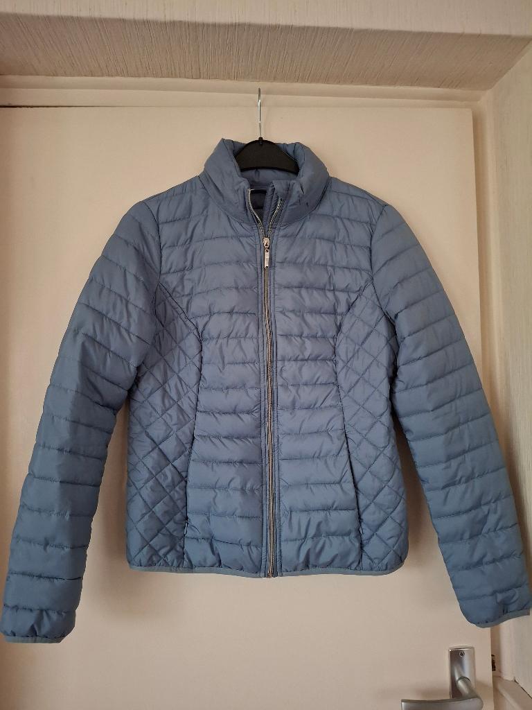 Voorjaars jas/najaarsjas  maat M - lichtblauw - als nieuw, Maat 38/40 (M), Blauw, Ophalen of Verzenden, Trend One