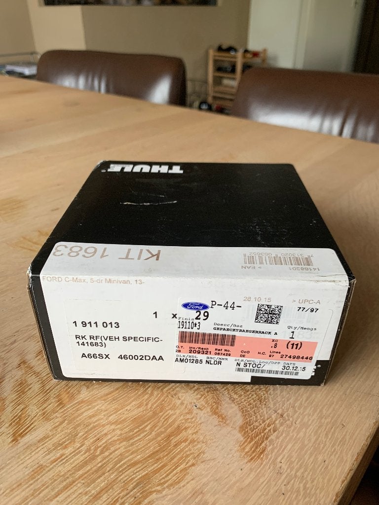 Originele Ford dakdragers voor Ford C-Max 5-deurs, Ophalen of Verzenden, Nieuw