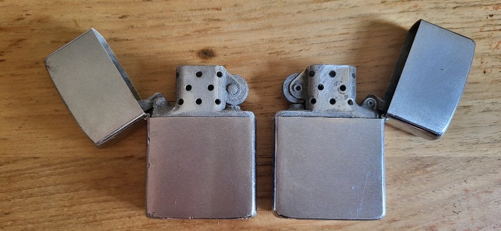 Zippo stormaansteker vintage, Verzamelen, Ophalen of Verzenden, Gebruikt, Aansteker