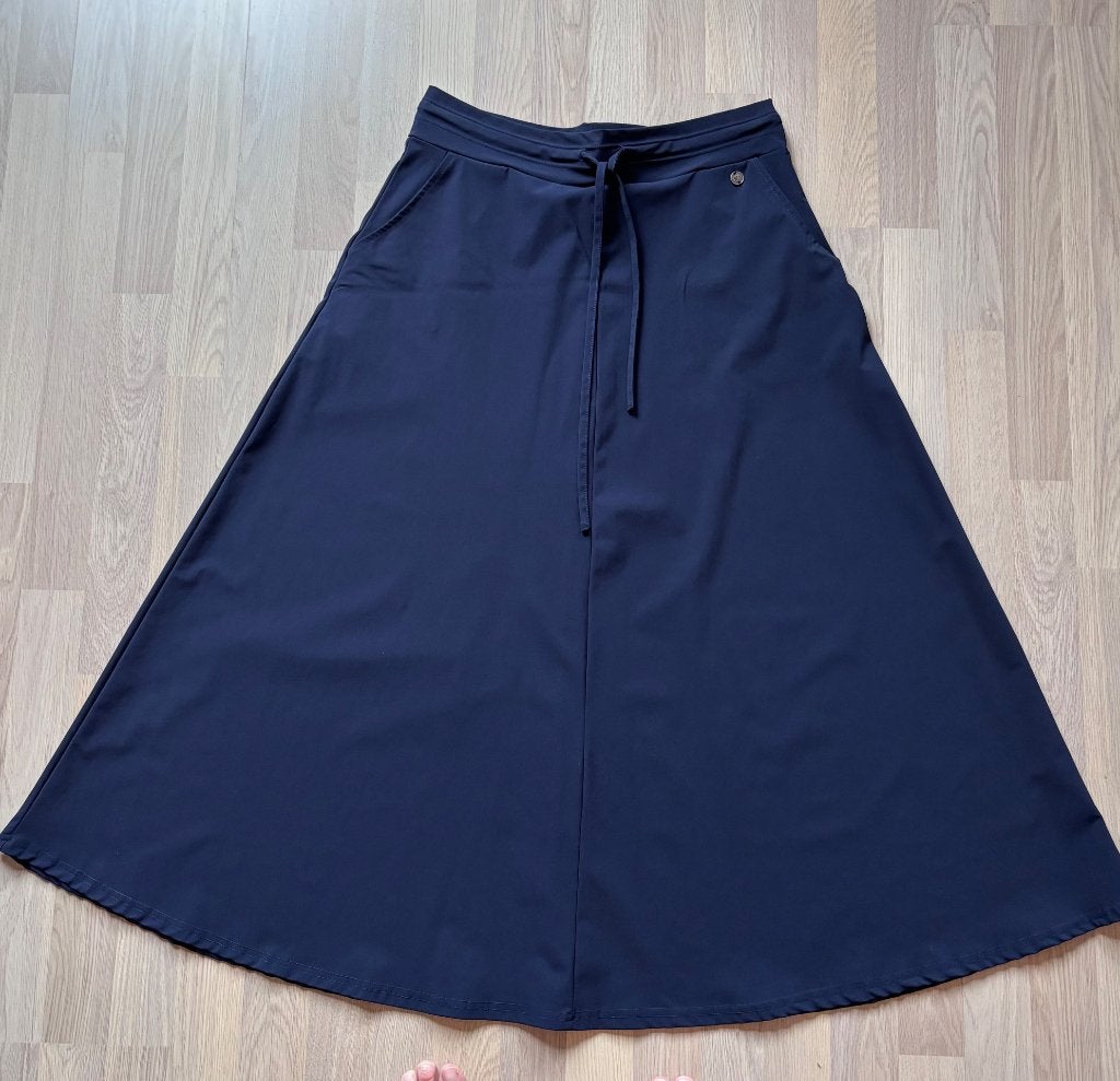 Triple nine maxi rok, Triple Nine, Blauw, Maat 42/44 (L), Nieuw