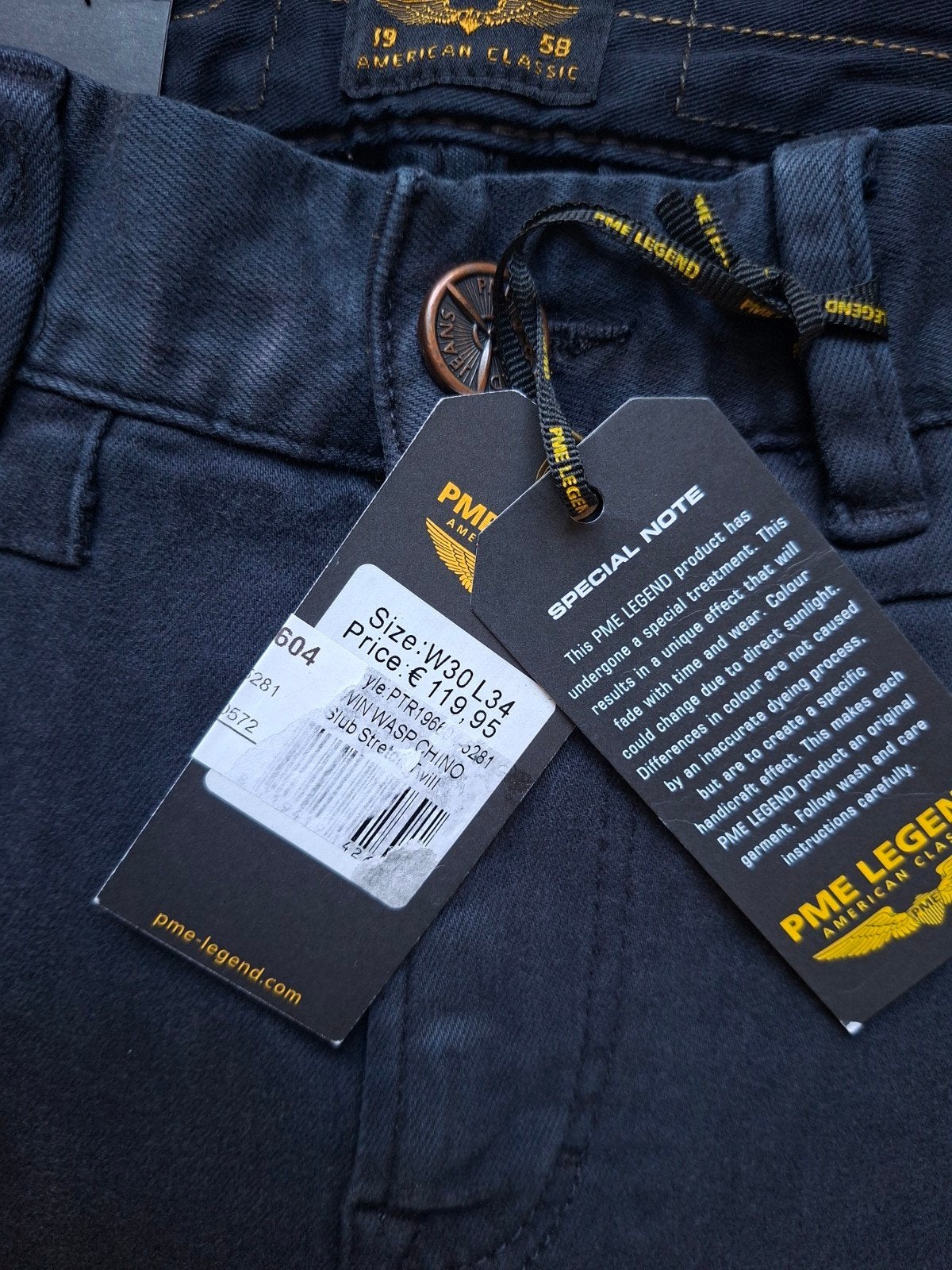 PME LEGEND Twin Wasp chino W30 L34 3 voor €149,95, Blauw, Nieuw, W32 (confectie 46) of kleiner, Ophalen of Verzenden