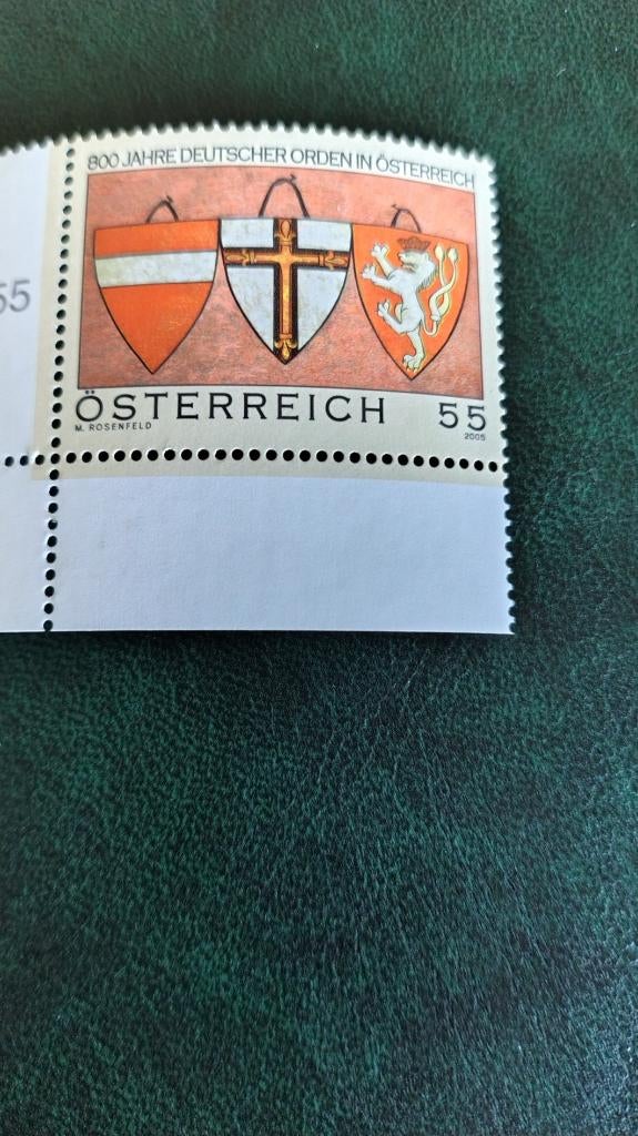 Zegel Oostenrjk, Ophalen of Verzenden, Postfris