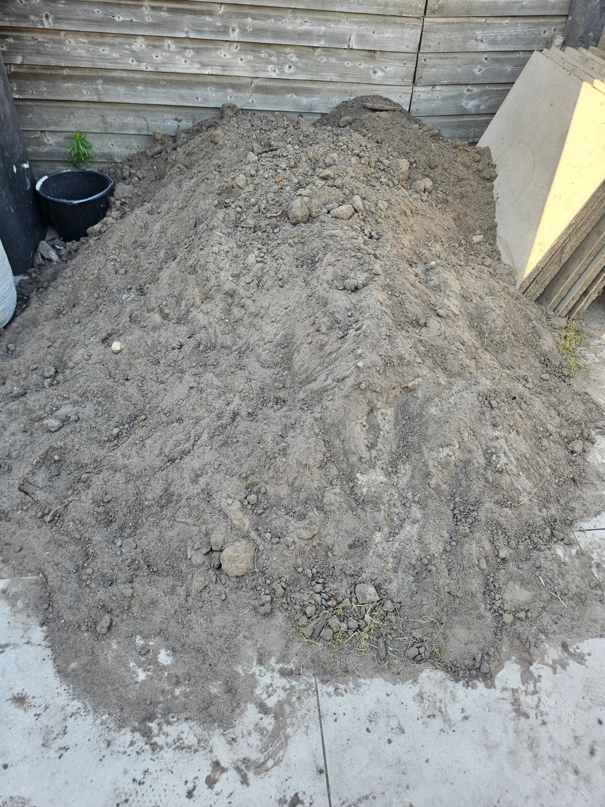 Zwart zand., Tuin en Terras, Zand, Ophalen, Overige typen