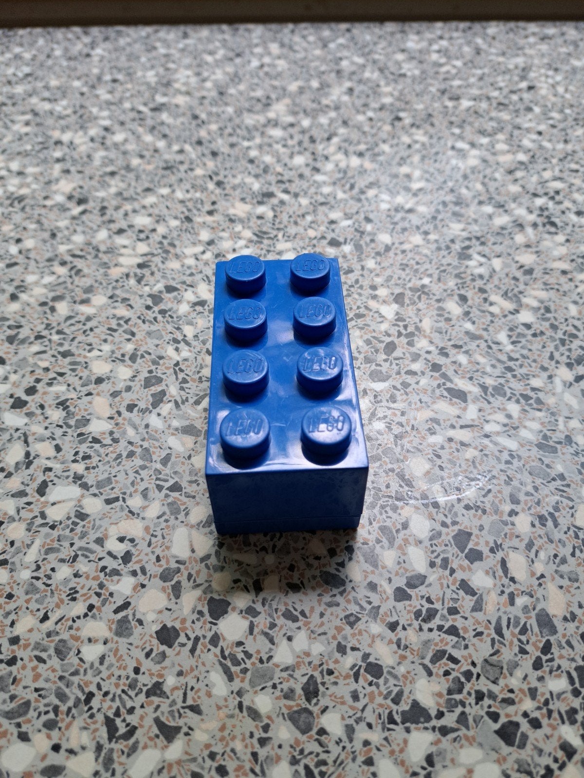 Lego blokje, opbergbakje, ca. 9cm lang, Ophalen of Verzenden, Gebruikt, Overige typen, Lego