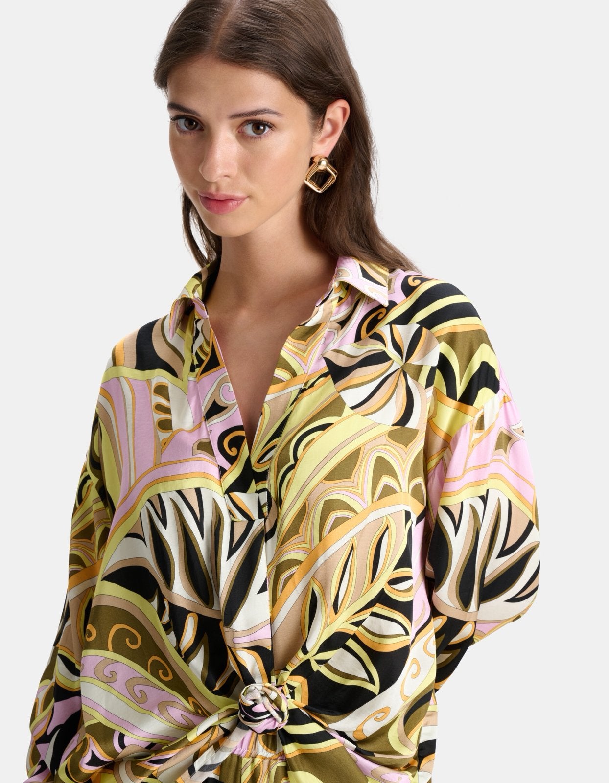 Shoeby oversized blouse met Pucci print maat L, Meerkleurig, Maat 42/44 (L), Ophalen of Verzenden, Shoeby