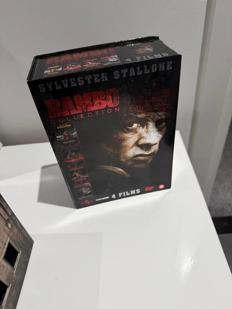 Rambo Collection DVD Boxset - 4 Films met Sylvester Stallone, Vanaf 16 jaar, Ophalen of Verzenden, Gebruikt, Actie
