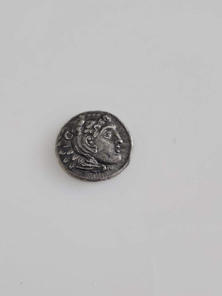 Antieke ancient Munt byzantine romeinse of griekse, Ophalen of Verzenden, Midden-Oosten, Losse munt, Zilver
