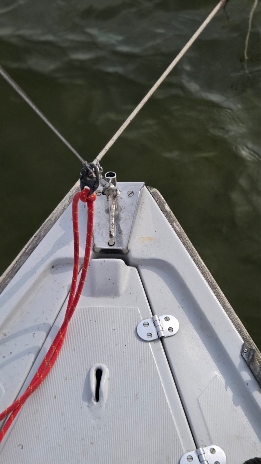 Gezocht: punt reling/preekstoel Edel 2, Watersport en Boten, Ophalen of Verzenden, Motor en Techniek, Zeilboot of Motorboot
