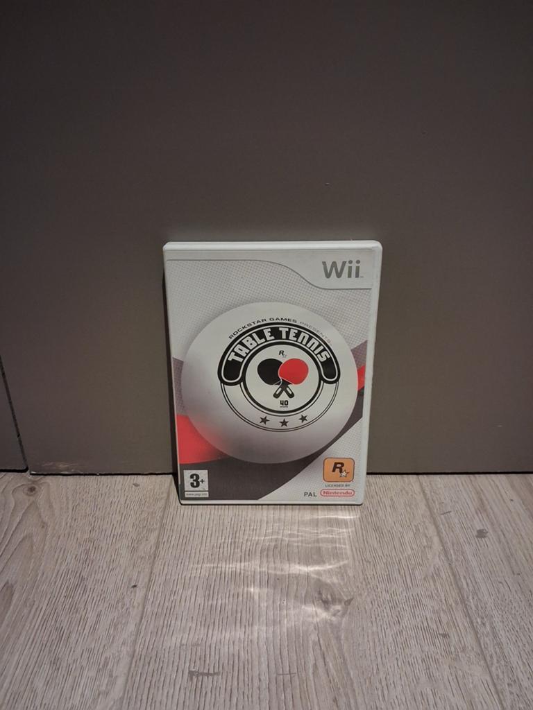 Wii Table tennis, Ophalen of Verzenden, Zo goed als nieuw, Sport, Vanaf 3 jaar