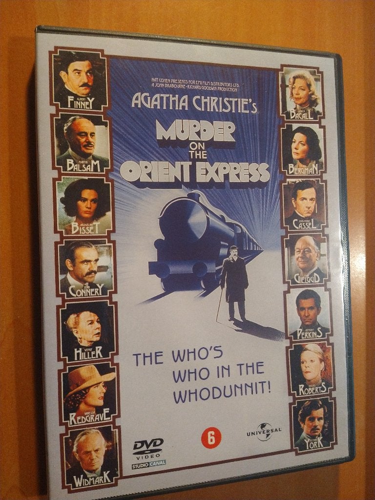 DVD Murder on the Orient Express, Vanaf 12 jaar, Ophalen of Verzenden, Zo goed als nieuw, Detective en Krimi