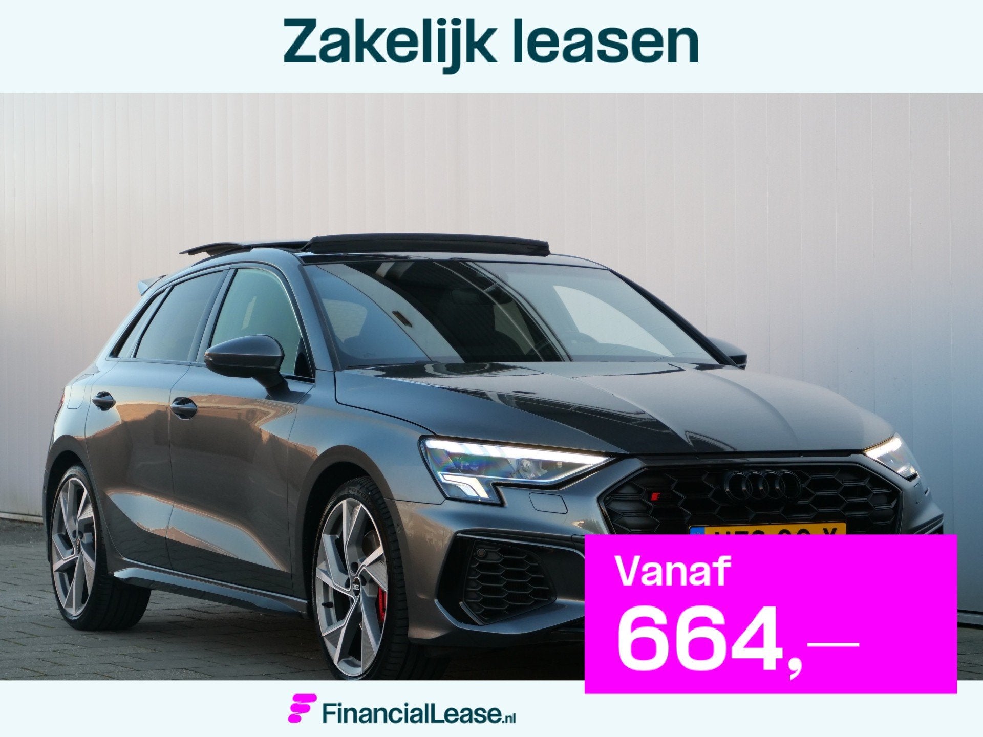 Audi A3 Sportback 2.0 TFSI S3 quattro Edition One 310 Pk Aut, Automaat, Gebruikt, 4 cilinders, 1984 cc