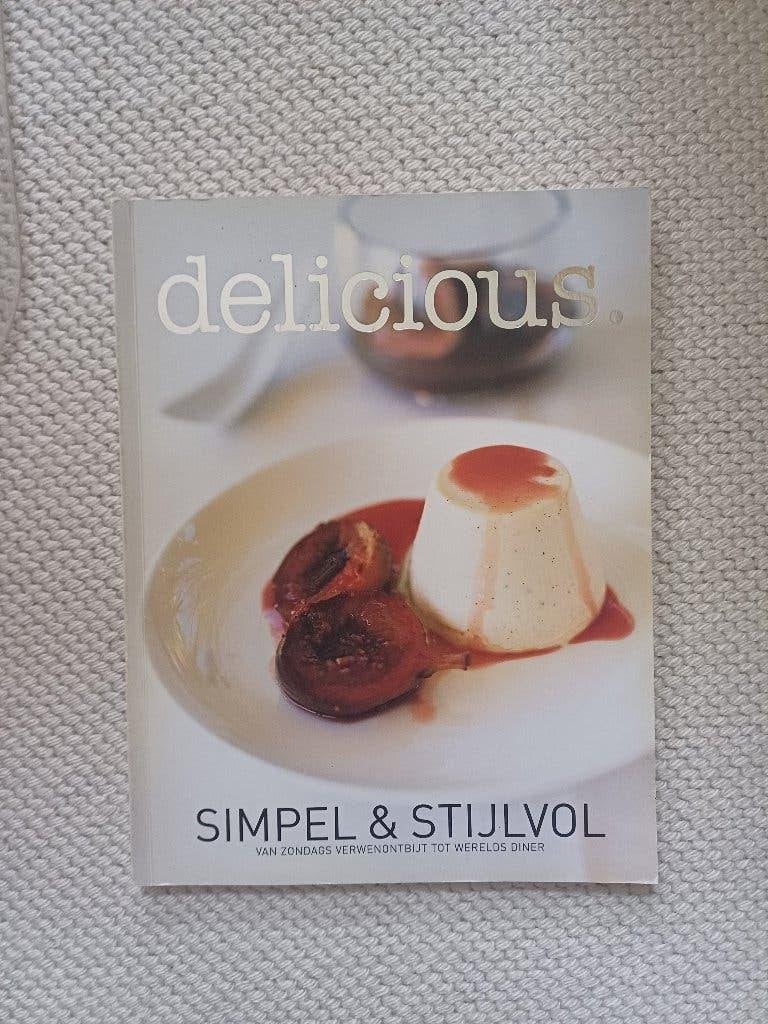 DELICIOUS - simpel & stijlvol 160 pagina's, Gezond koken, Overige gebieden, Onbekend, Gelezen