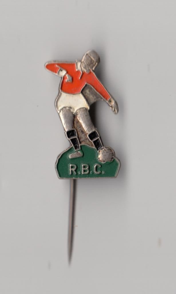Voetbal RBC Roosendaal speldje, Gebruikt, Niet vindbaar, Niet vindbaar, Speldje of Pin