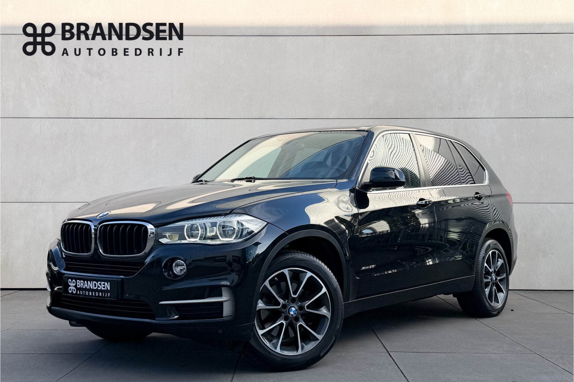 BMW X5 xDrive35i High Executive 19"-Leer-Sportstoelen-Trekha, Auto's, 2005 kg, Gebruikt, Met garantie (alle), Zwart