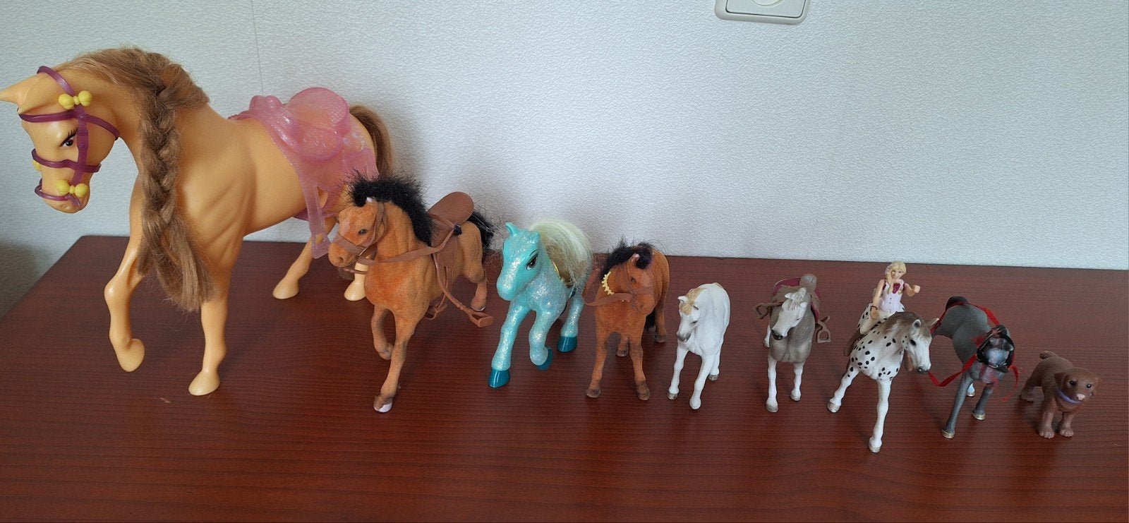 Paardjes, Ophalen, Babypop