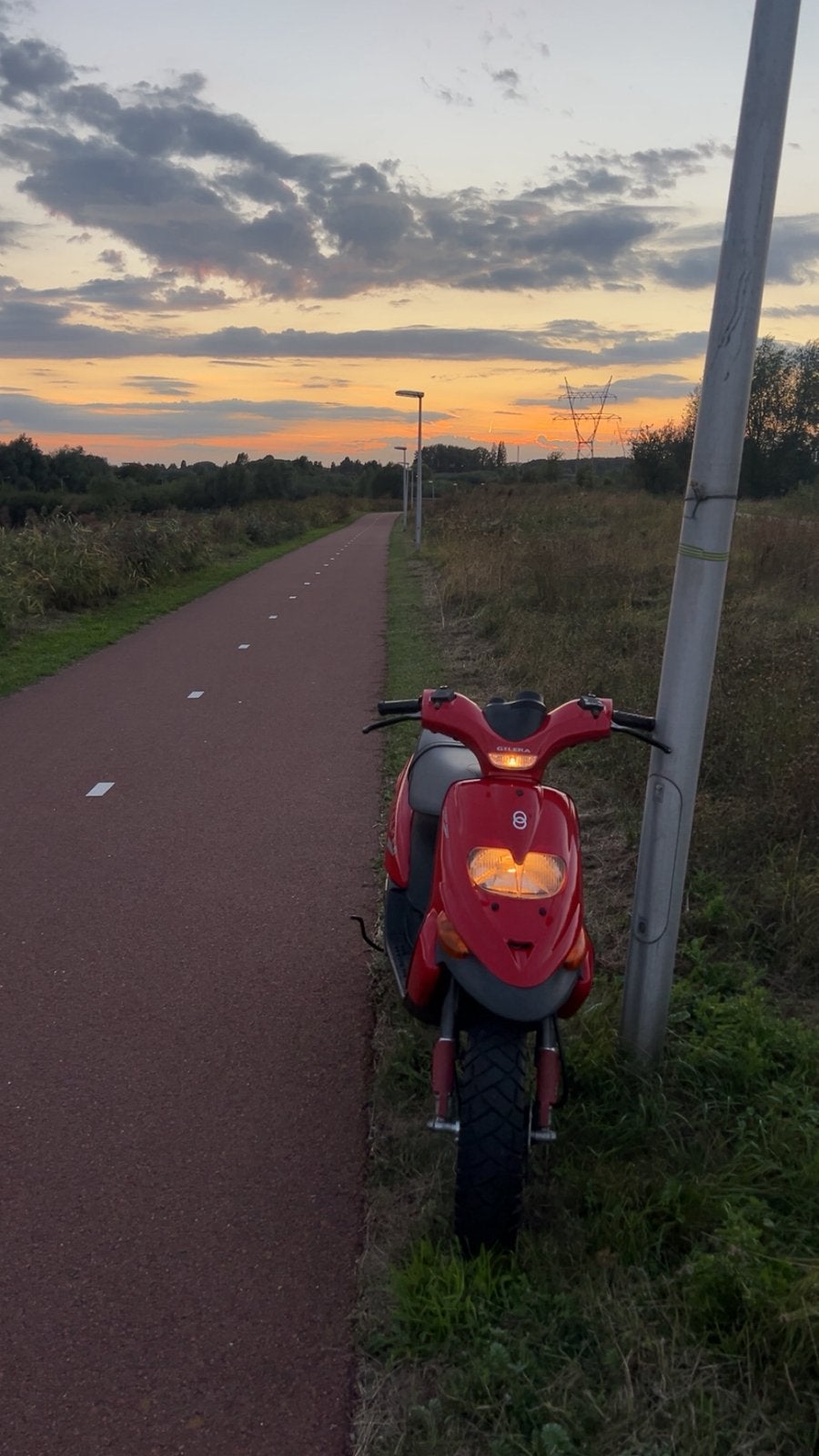Gilera stalker 70cc DD DG, Fietsen en Brommers, Ophalen, Tweetakt, Overige modellen, Zo goed als nieuw