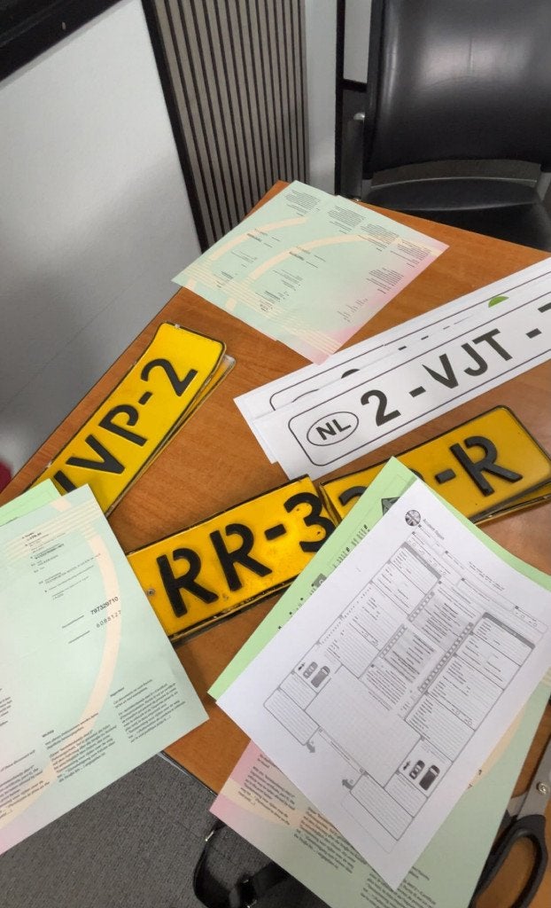 EXPORT KENTEKENS & 14D Verzekering + CoC documenten, Personenauto