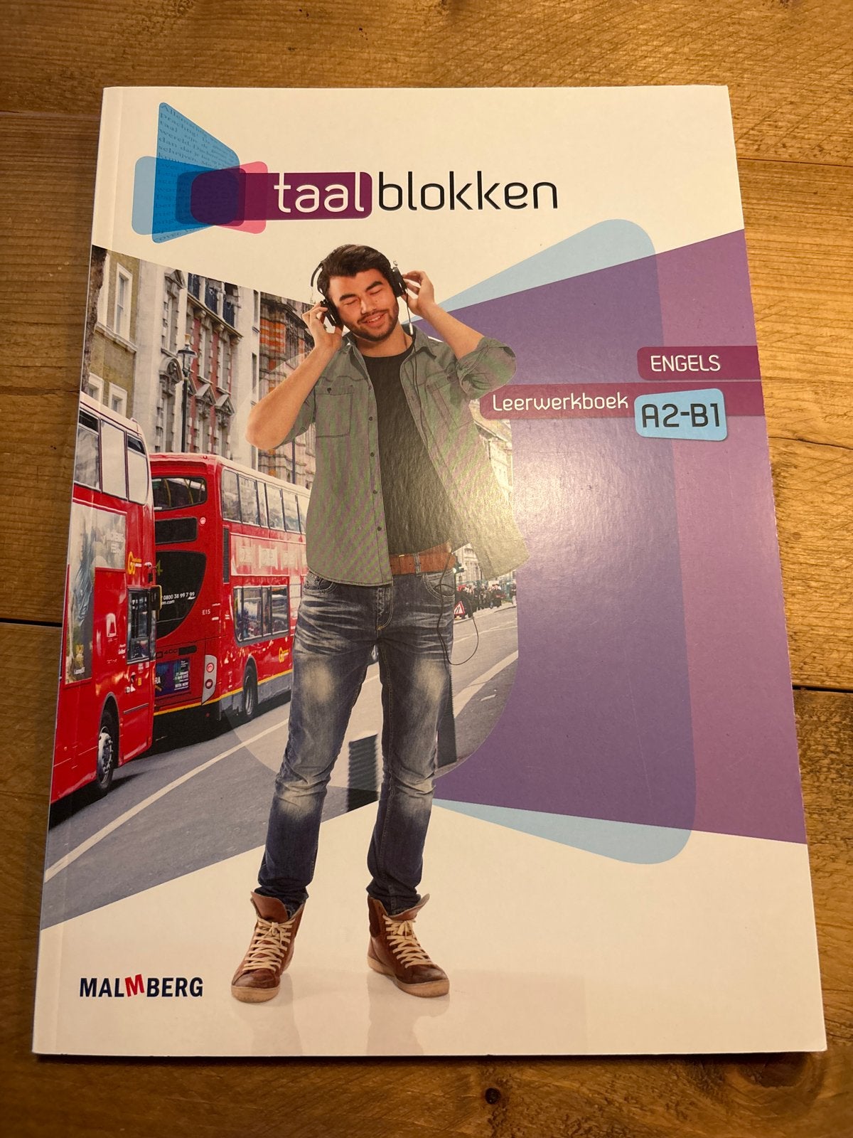 Taalblokken Engels Leerwerkboek A2-B1 Malmberg, Ophalen of Verzenden, Zo goed als nieuw, Non-fictie